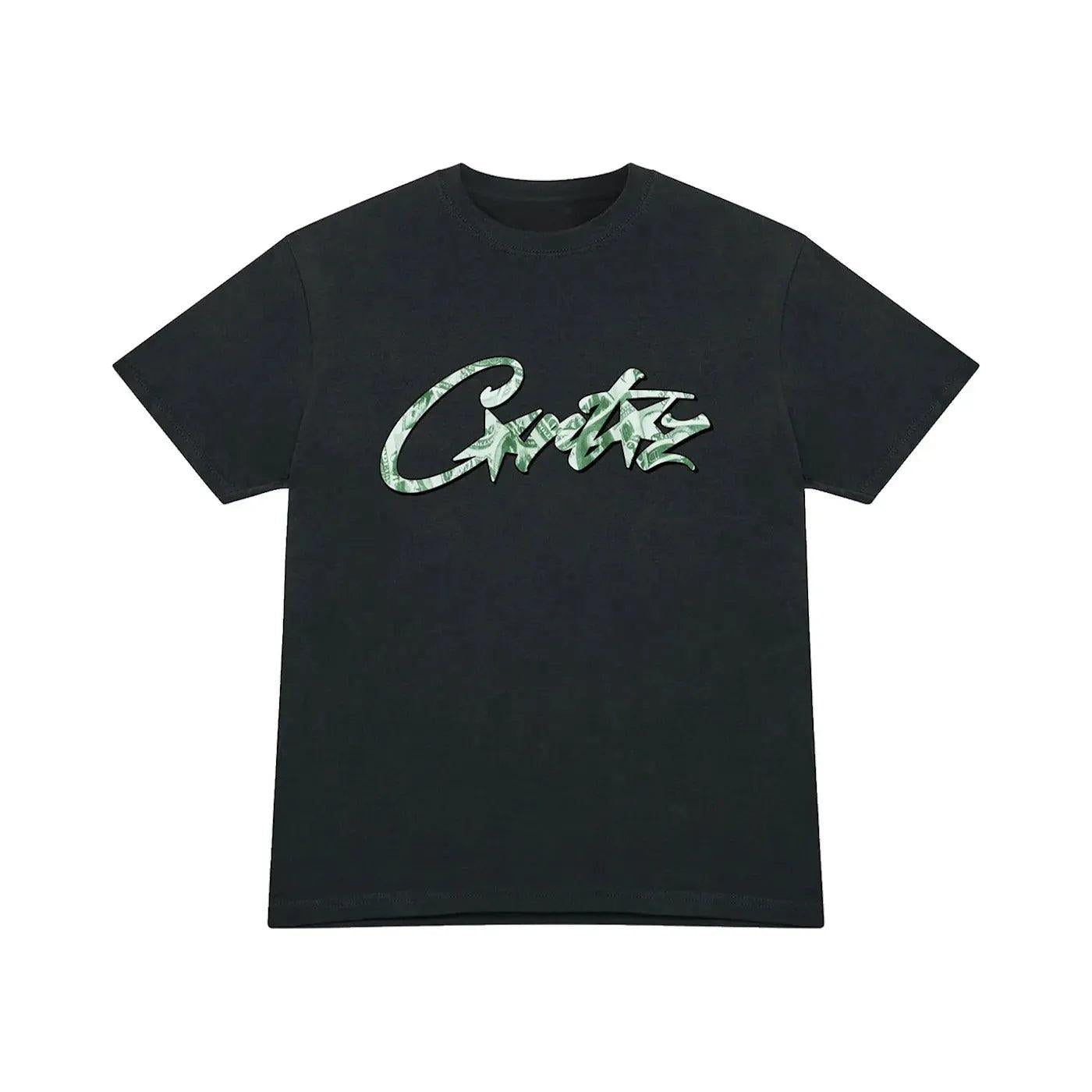 CORTEIZ グラフィックTシャツ Sサイズ Corteiz Island Stencil Tee Black - Loro - Itens Exclusivos e Limitados