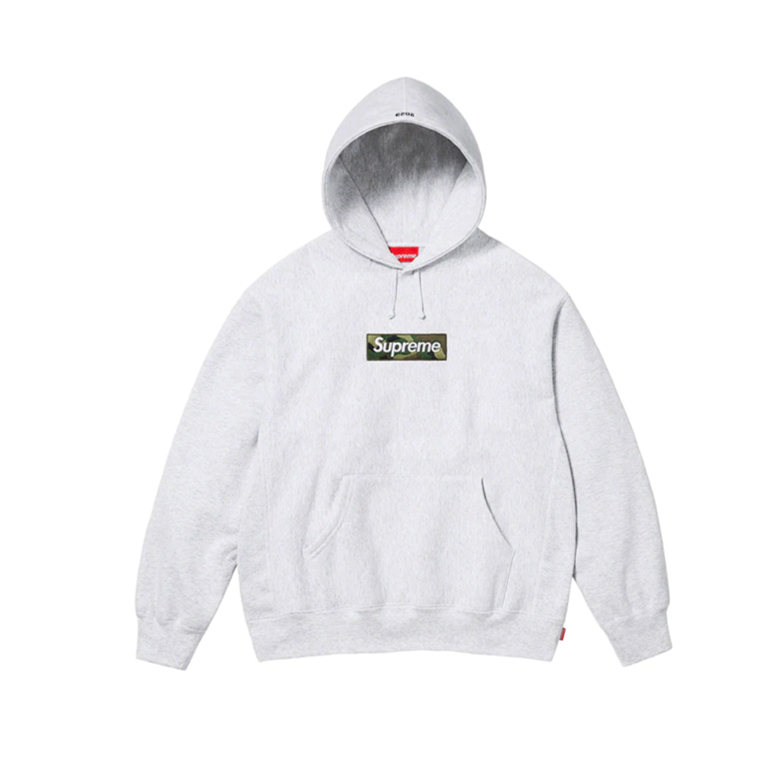 Supreme Box Logo Hoodie - Ash Grey – Lisabona Streetwear