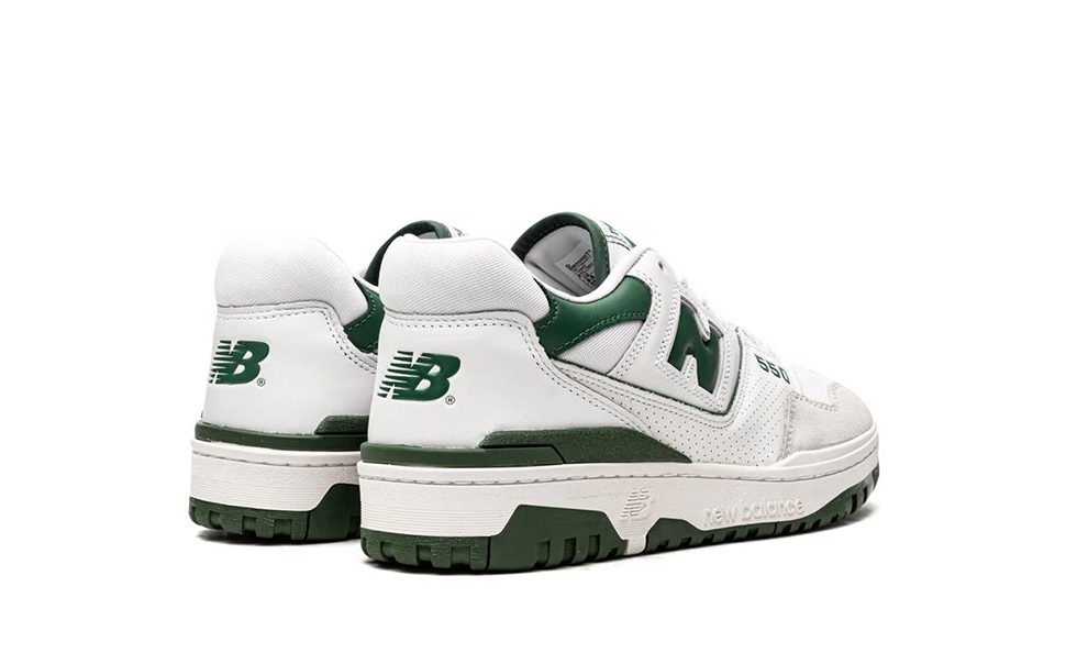 New Balance 550 - Green & White (Branco & Verde)