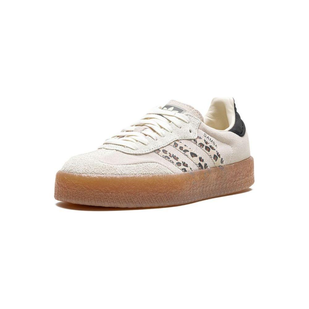 Adidas Sambae - Leopard Off White