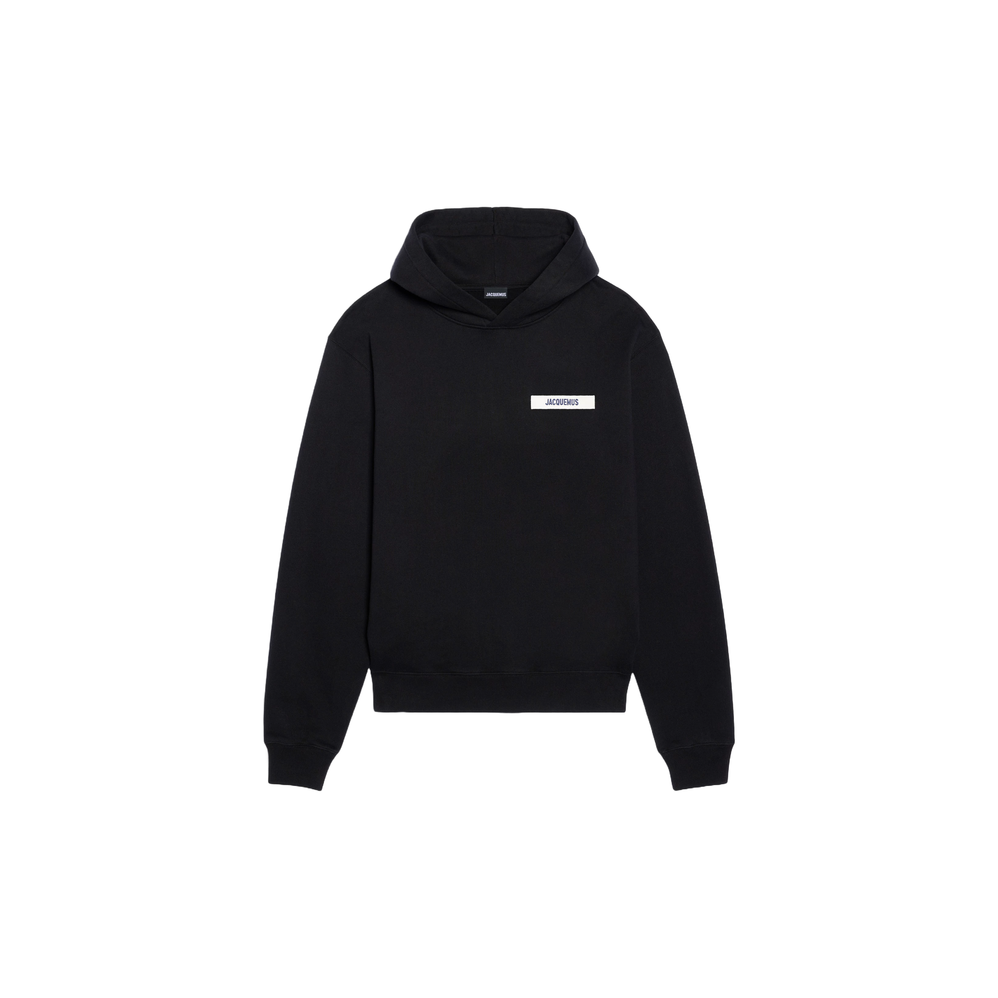 Jacquemus Gros Grain Hoodie - Black