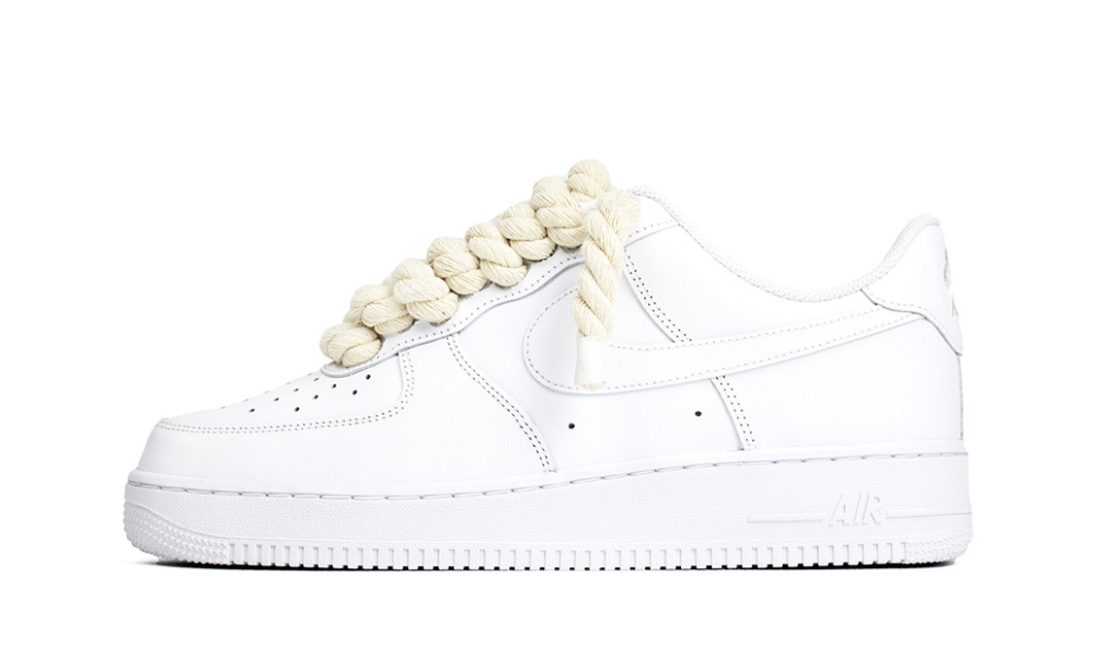 Nike Air Force 1 Low Rope Laces - White