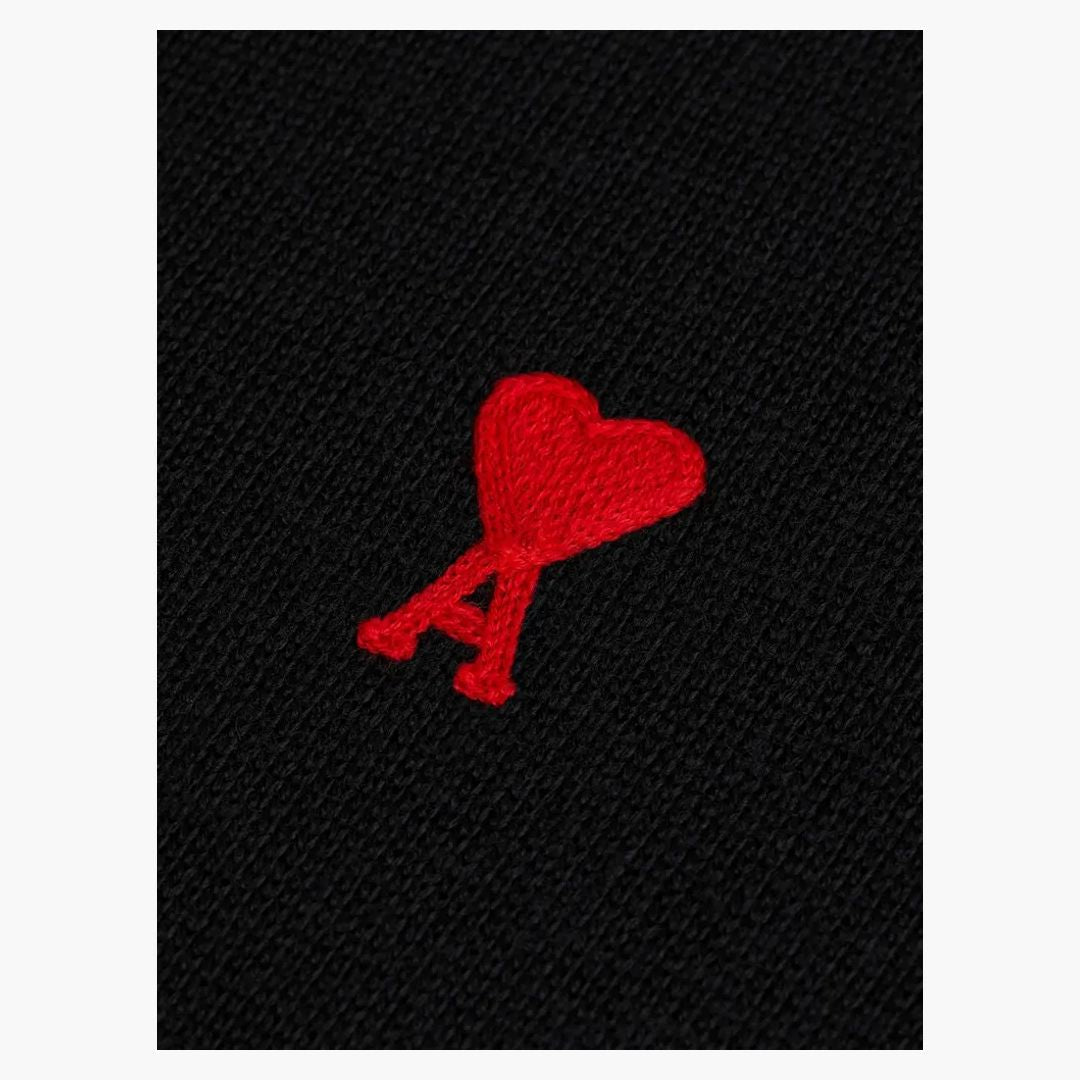 AmiParisAmiDeCoeurExtrafineMerinoWoolCardiganBlackRed2.jpg