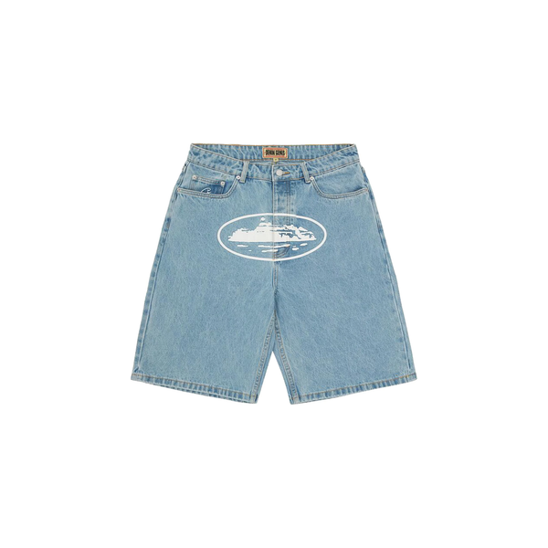 Corteiz Alcatraz Baggy Shorts - Washed Blue – Lisabona Streetwear