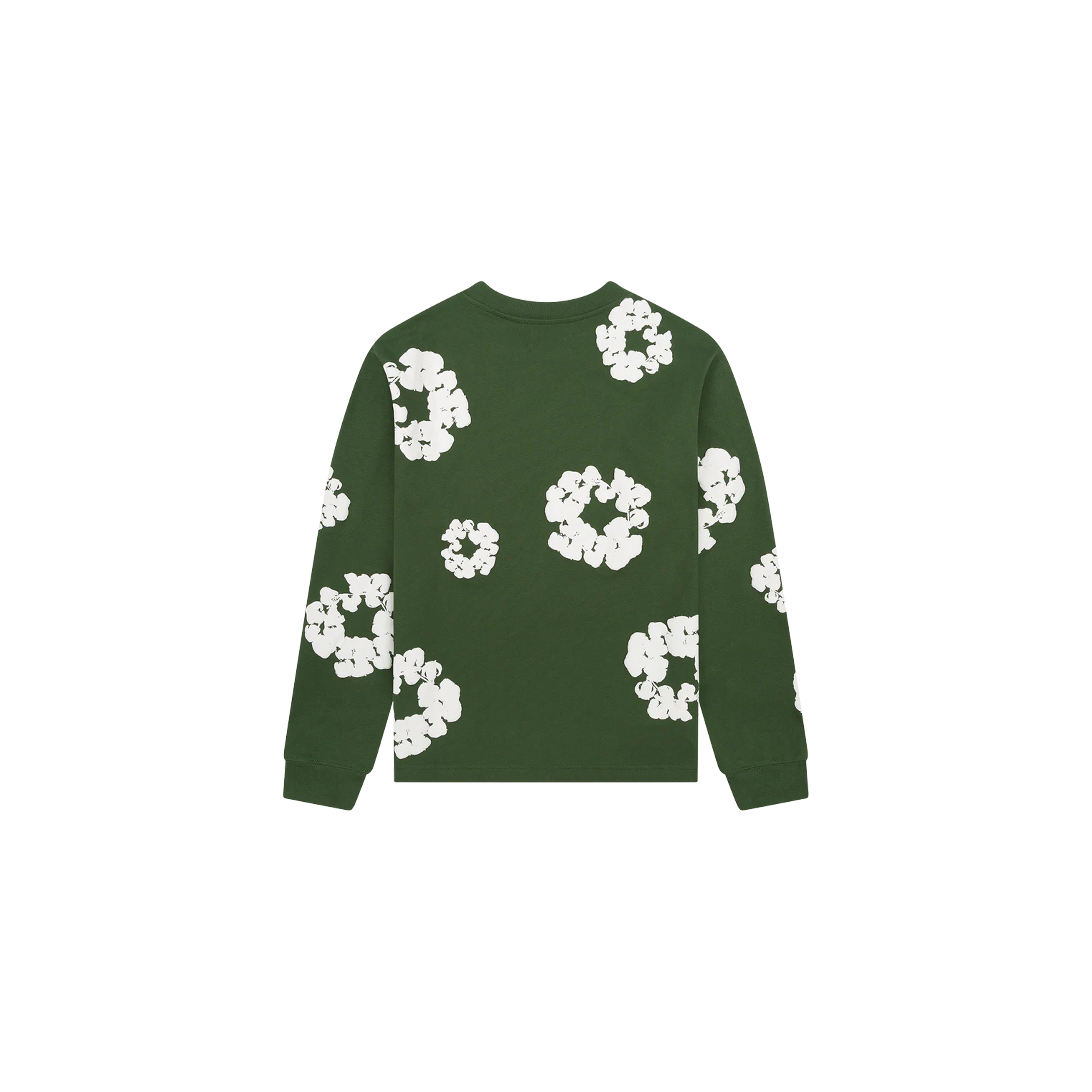 Denim Tears Long Sleeve Cotton Wreath - Green