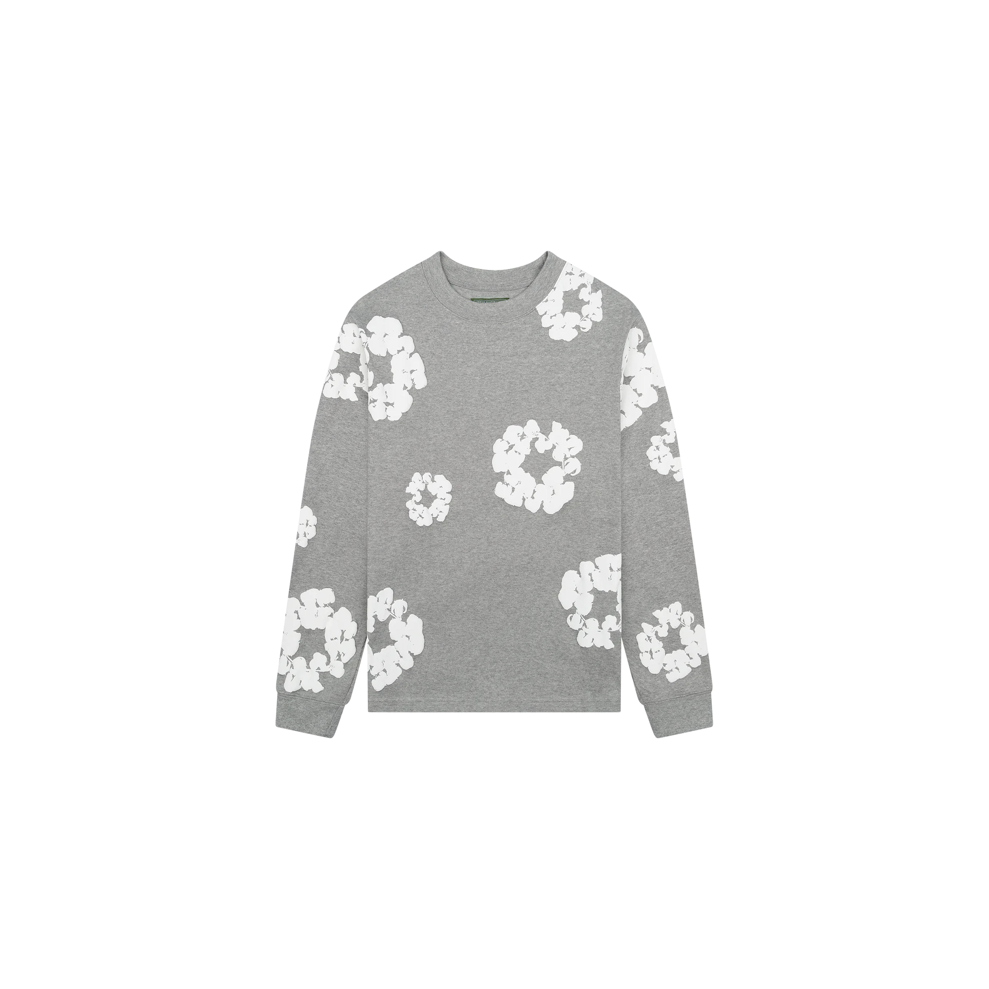 Denim Tears Long Sleeve Cotton Wreath - Grey