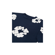 Denim Tears Long Sleeve Cotton Wreath - Navy Blue