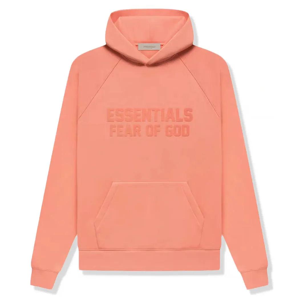 Fear of God Essentials Hoodie - Coral