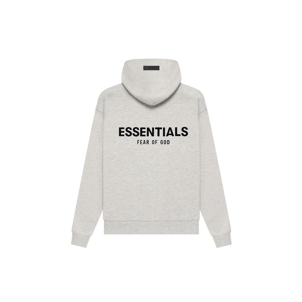 Fear of God Essentials Hoodie - Light Oatmeal Grey