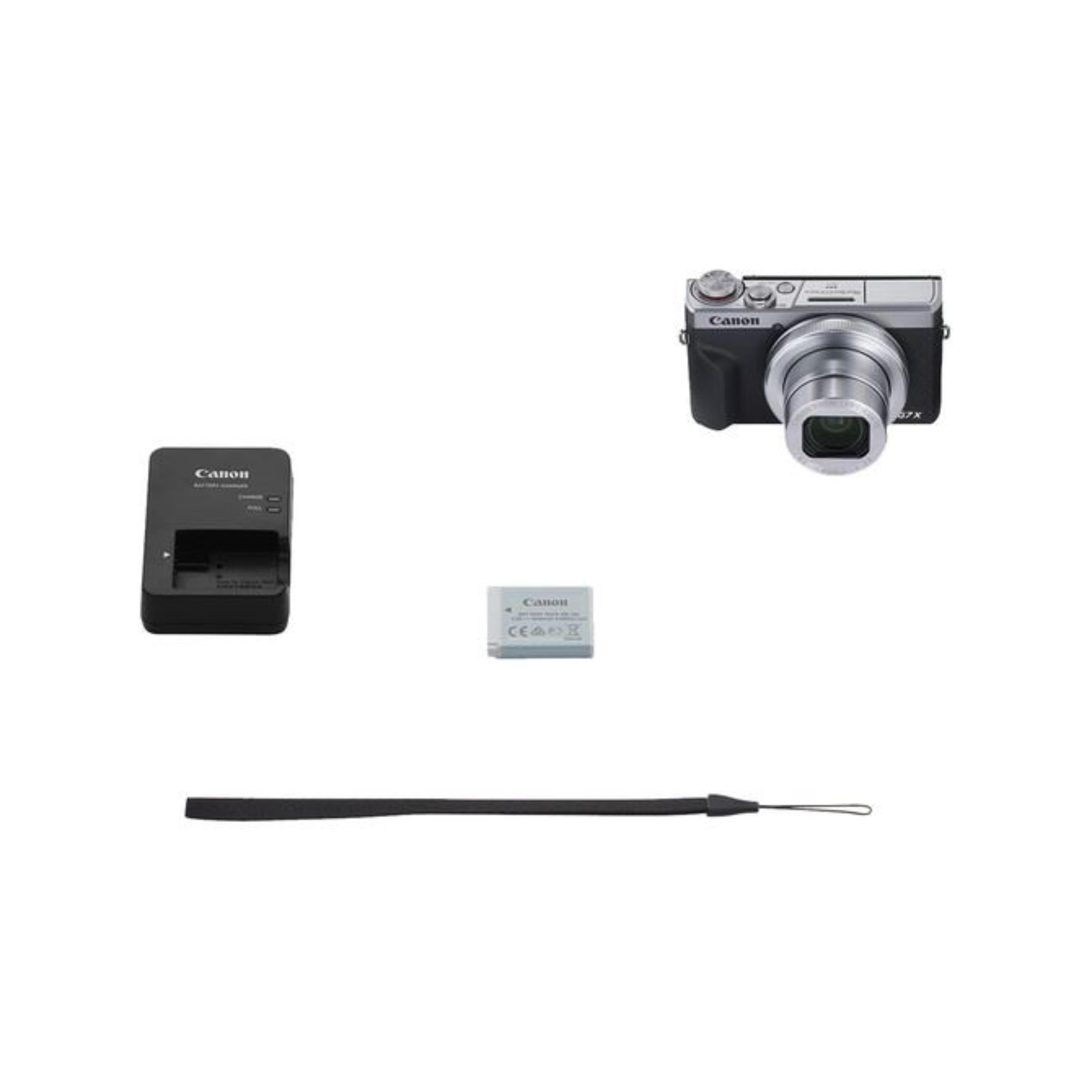 Máquina Fotográfica Compacta Canon PowerShot G7 X Mark III - Prateado