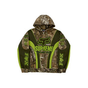 Supreme Fox Racing Zip Up Hooded Sweatshirt - Realtree Hardwoods Camo