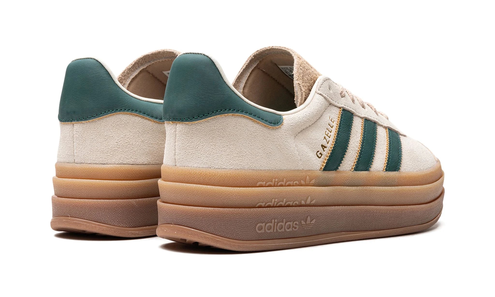 Adidas Gazelle Bold - Cream Collegiate Green