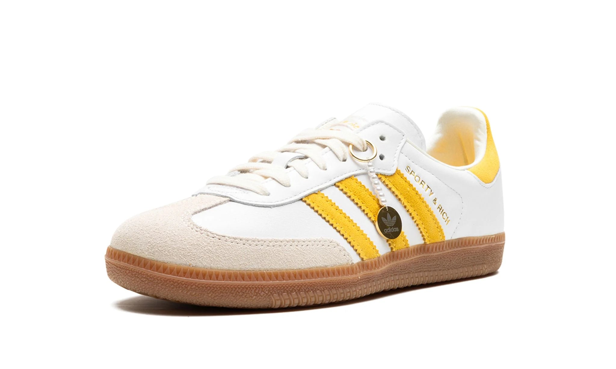 Adidas Samba - Sporty & Rich White Bold Gold