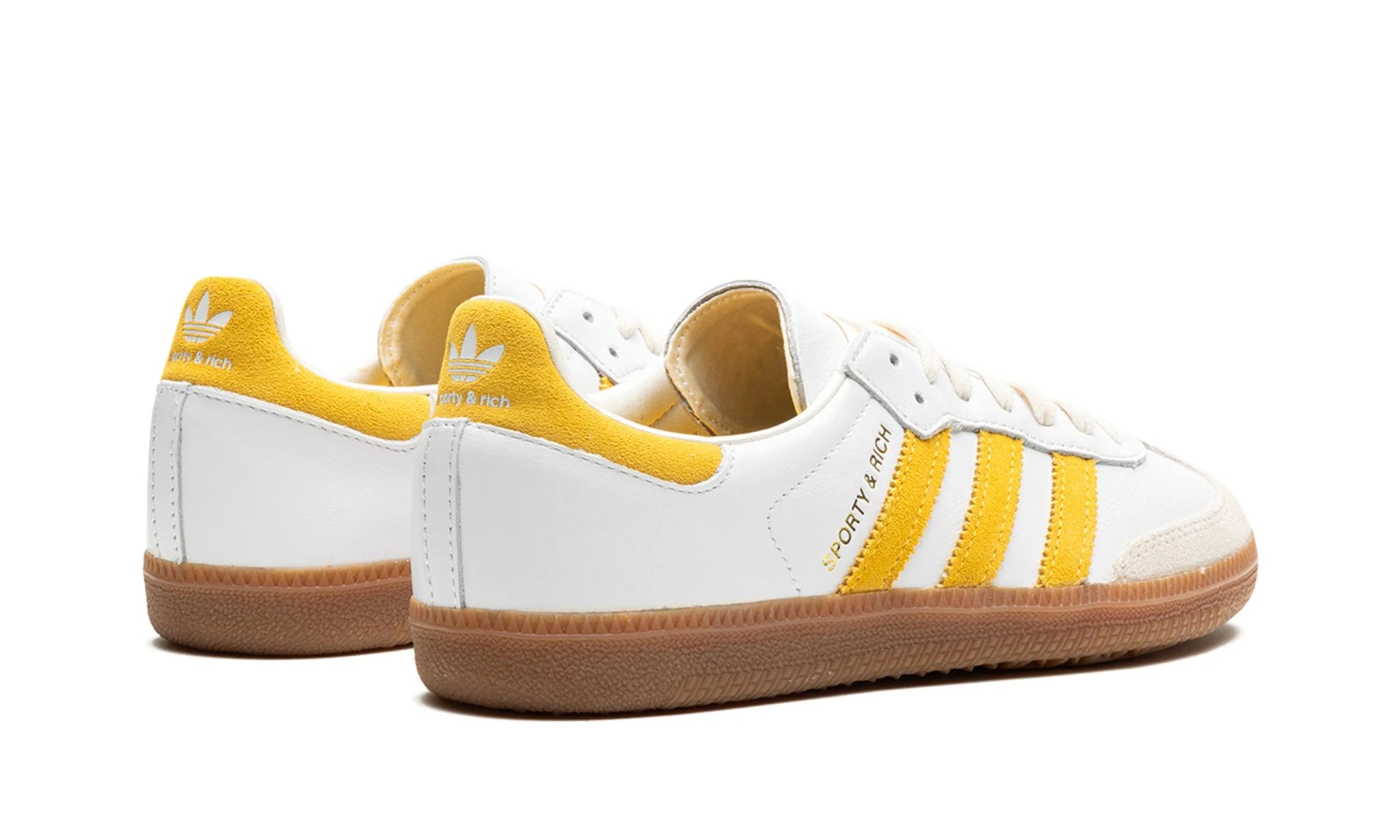 Adidas Samba - Sporty & Rich White Bold Gold