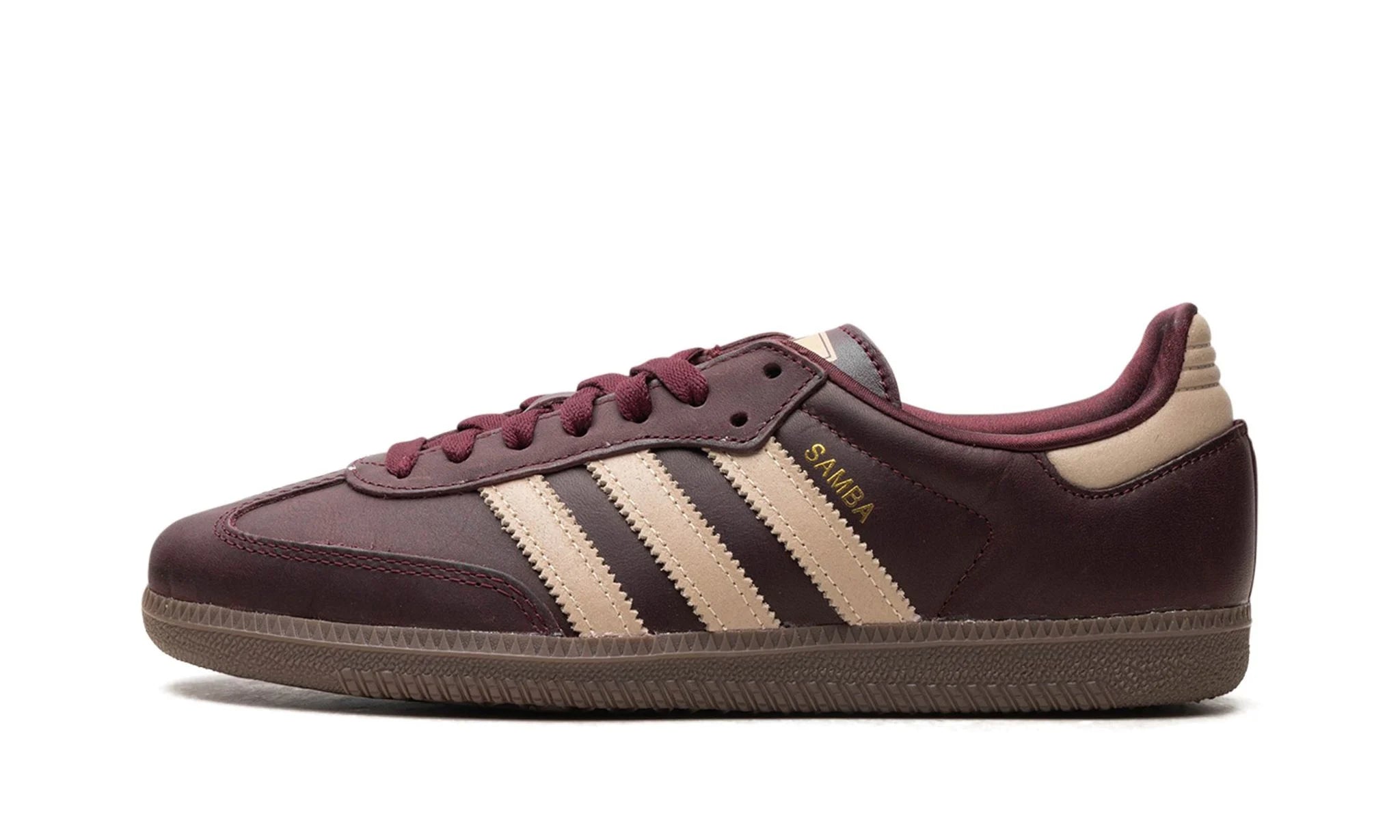 Adidas Samba OG - Maroon Crystal Sand