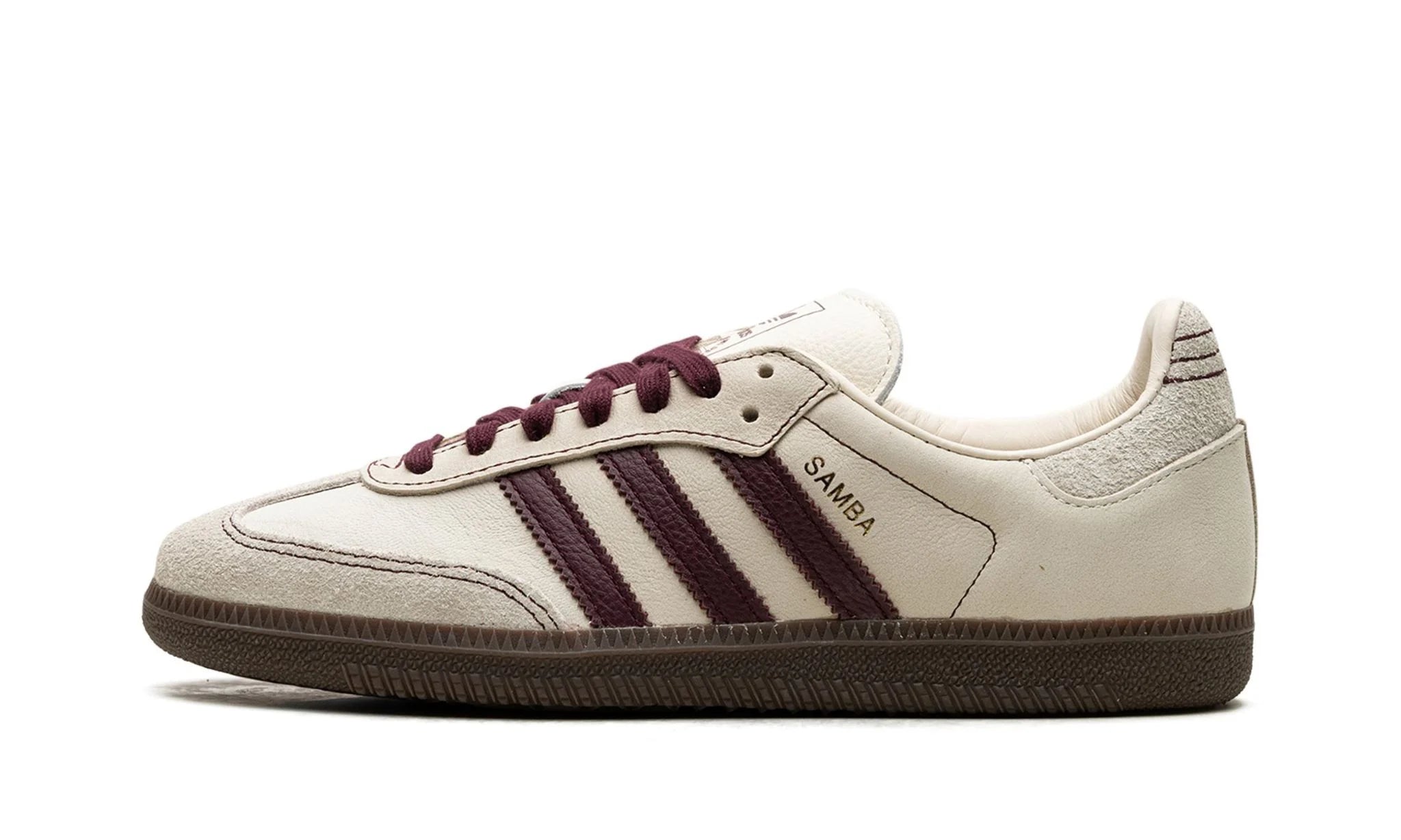 Adidas Samba OG - Wonder White Maroon