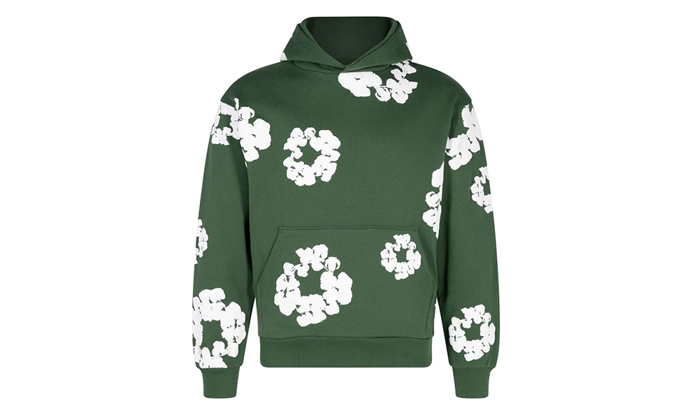 Denim Tears The Cotton Wreath Sweatshirt - Green