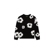 Denim Tears Long Sleeve Cotton Wreath - Black