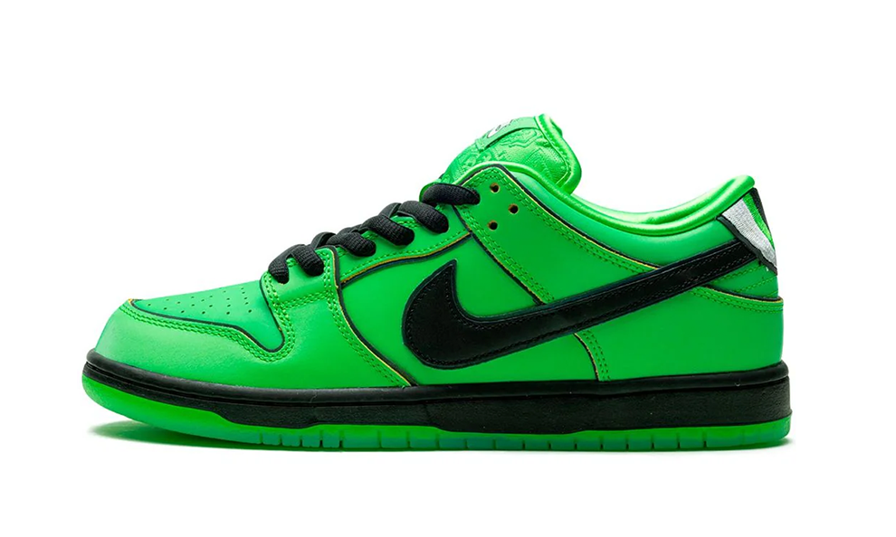 Nike SB Dunk Low - The Powerpuff Girls Buttercup