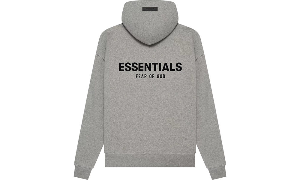 ESSENTIALS Hoodie - Dark Oatmeal Grey