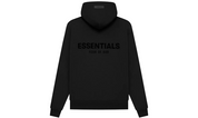 ESSENTIALS Hoodie - Black Stretch Limo