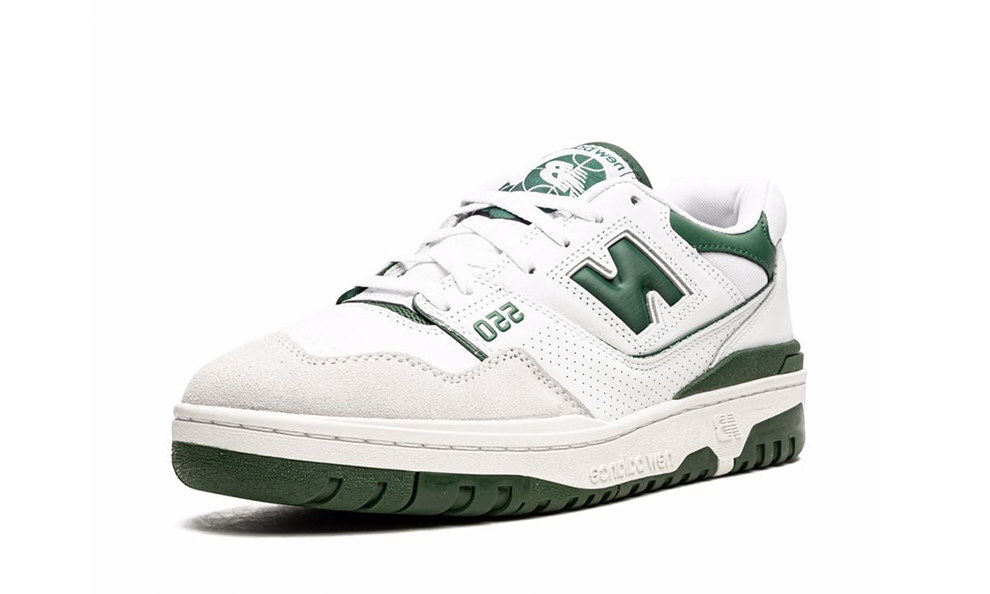 New Balance 550 - Green & White (Branco & Verde)