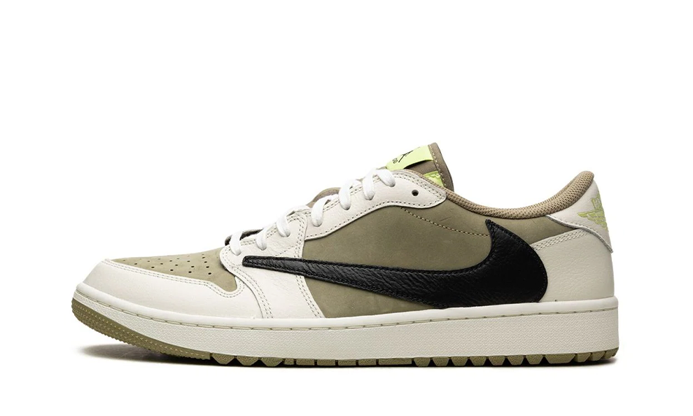 Air Jordan 1 Low Golf Travis Scott - Neutral Olive